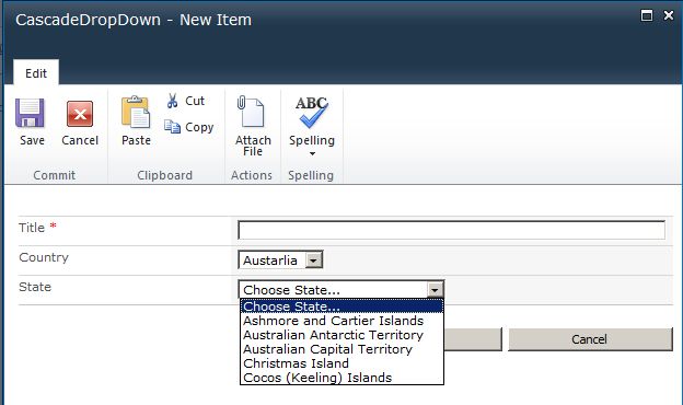 cascading workflow cascading drop list in sharepoint 2010 list using cascading workflow cascading drop list in sharepoint 2010 list using