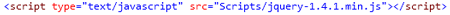 JQuery script