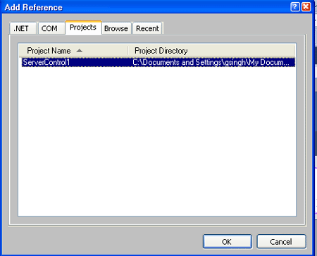 add project reference