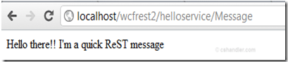 ReST service URL