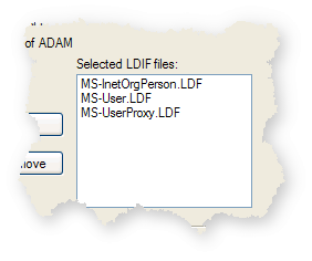 Import schema