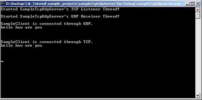 C Program Using Udp Sockets