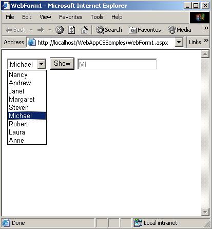 We'll type as many characters in the dropdownlist that we want to match in ... We'll type as many characters in the dropdownlist that we want to match in ...