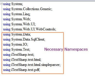 namespaces