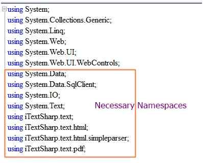 namespace