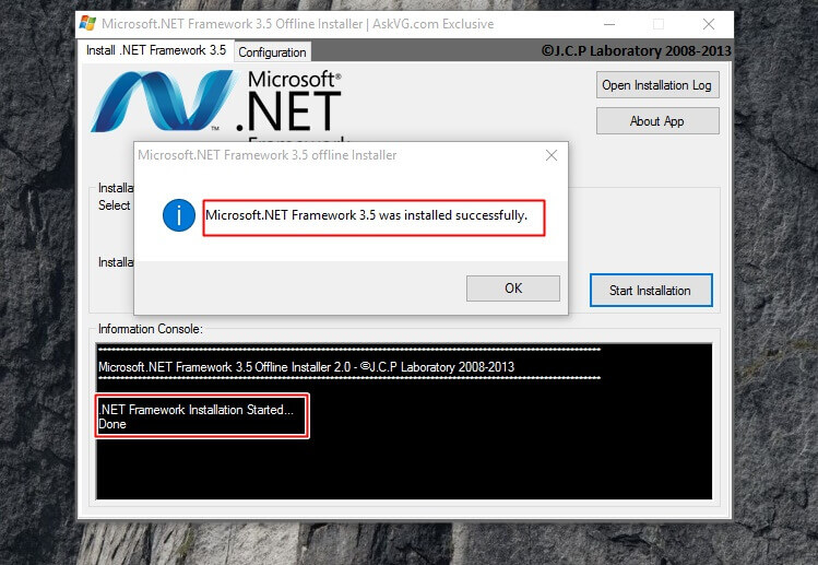 Install microsoft framework 3 5 offline installer in windows 8