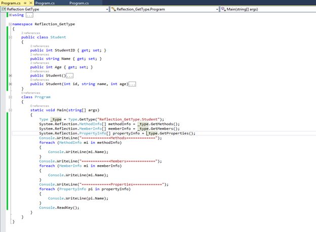 What Is Reflection In C#