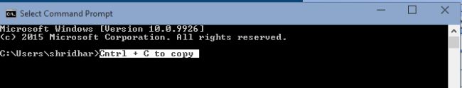 hotkey for command prompt hotkey for command prompt