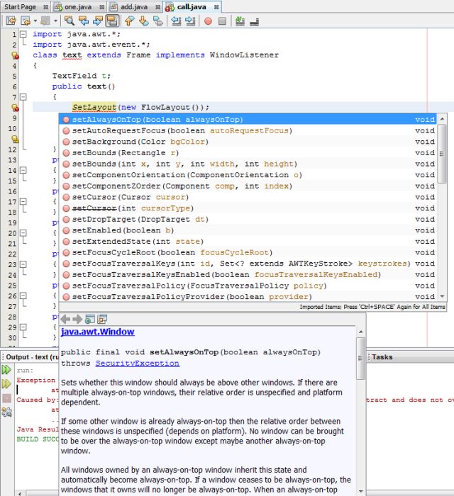 Netbeans projects with source code - pasexy