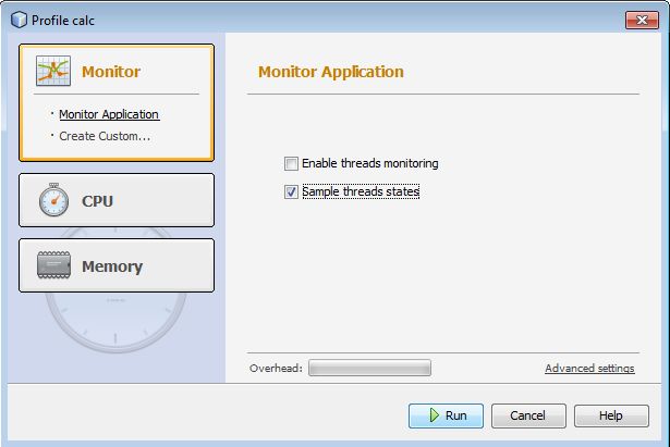 Profiling Java Application on NetBeans IDE