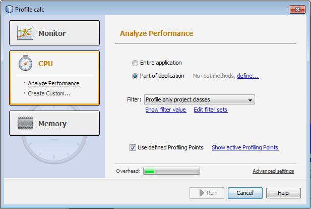 Profiling Java Application on NetBeans IDE