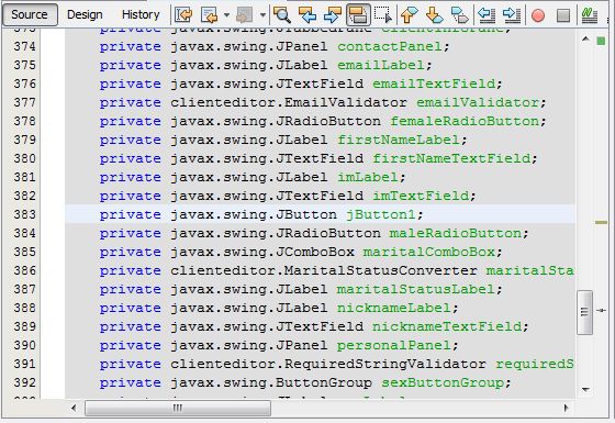 Visual Debugger In NetBeans IDE
