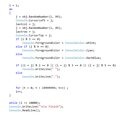 Animated Sky Screen Saver Using C# Console Application