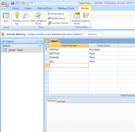 Describing the JSTL XML Tag