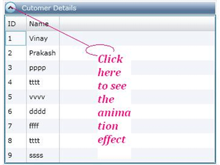 Expander control in silverlight