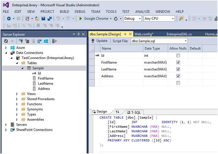 Enterprise Library Data Access Application Block In C# .NET