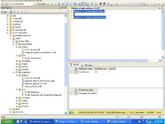 Login into SQL Server