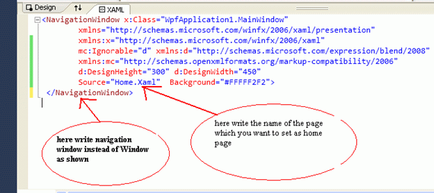 xaml navigation window 