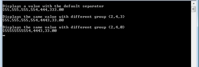  CurrencyGroupSizes property