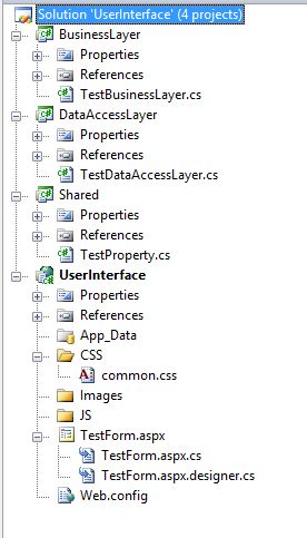 layers in asp.net