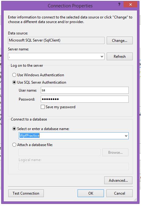 Data Binding in WPF DataGrid Control Using SQL Server Database Via LINQ