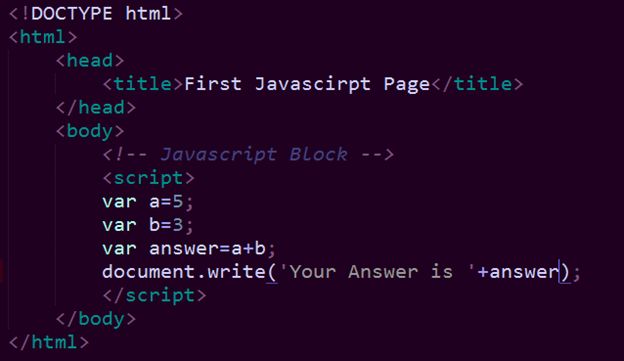Data Types in JavaScript