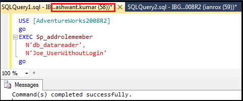 SQL Server Users | SQL DBA School