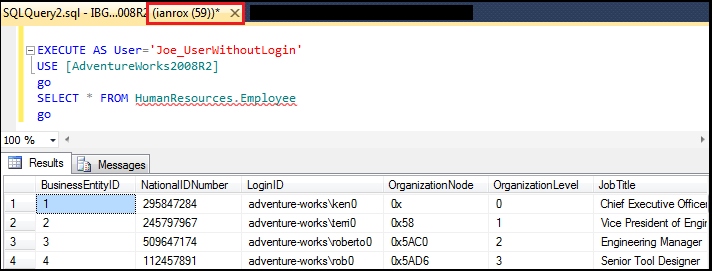 SQL Server Users | SQL DBA School