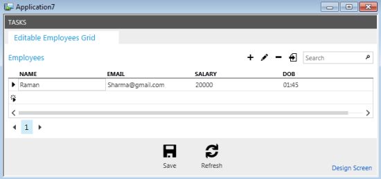 Output using Time Separator