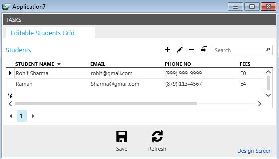 output for E-0 format Pattern