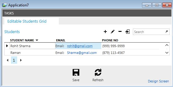 Email address appear as Link