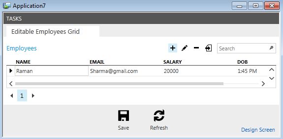 Output for Short Time Pattern