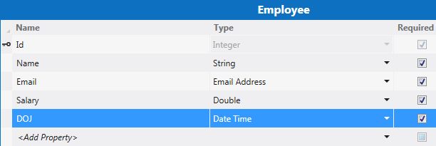 Select DOJ from Employee