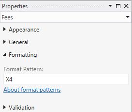 X4 pattern Properties