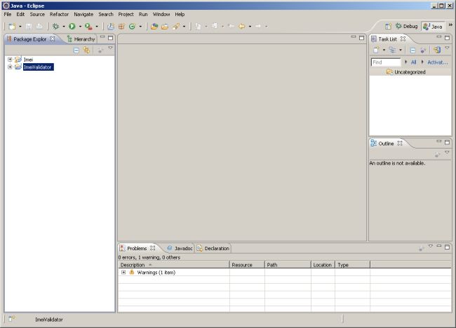 IMEI Validator Using Java Swing