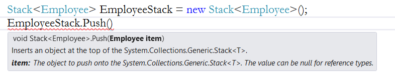 Queue And Stack Collection In C#