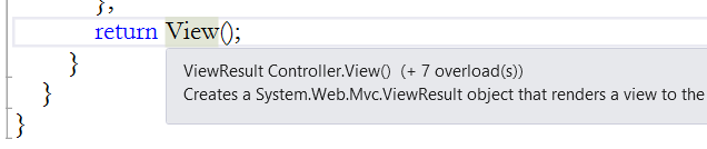 viewresult controller