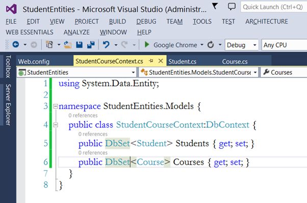 Working With Multiple Tables in MVC Using Entity Framework