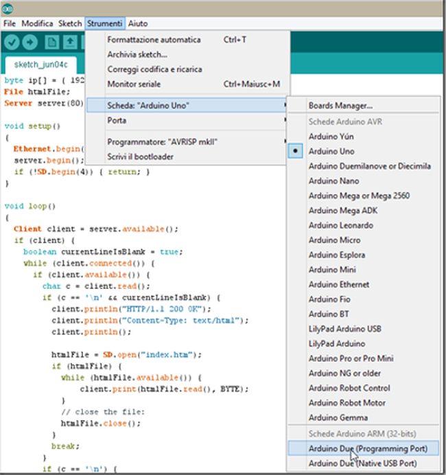 Developed With Arduino Due