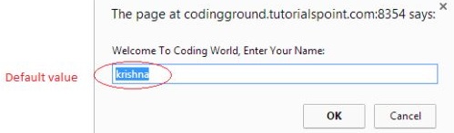 Dialog Boxes in JavaScript