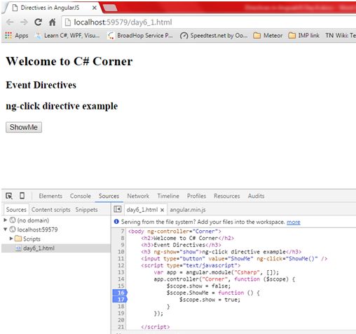 Introduction To AngularJS – Day 6