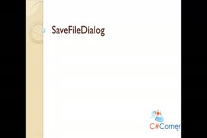 Using SaveFileDialog in C#
