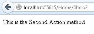 Calling ActionMethod2