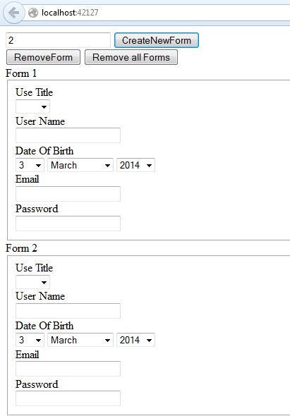 Create2Forms