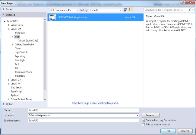 Select Web Application
