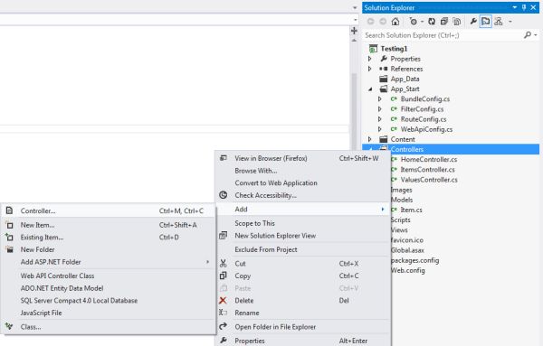 Testing of ASP.Net Web API Method