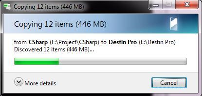 How To Display a Progress Dialog Box For Copying File Using C#