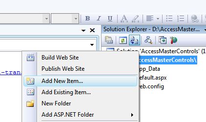 Accessing Control of Master Page From the Content Page in ASP.NET Web ...