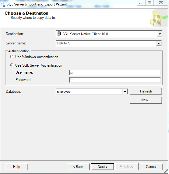 Import Data From Excel To SQL Server