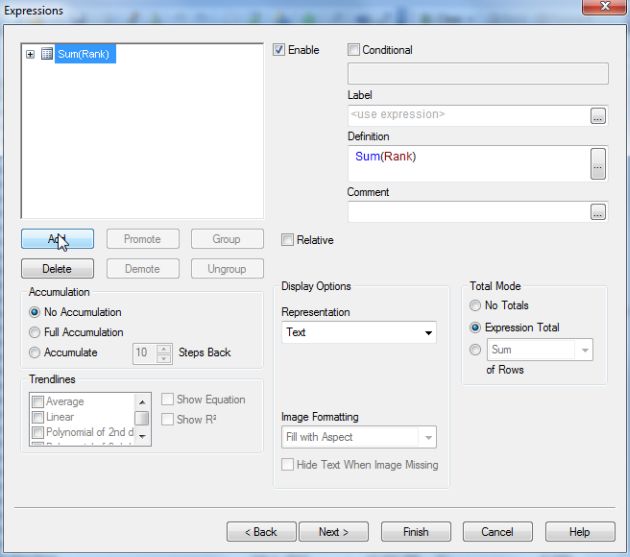 Creating Straight Table in QlikView
